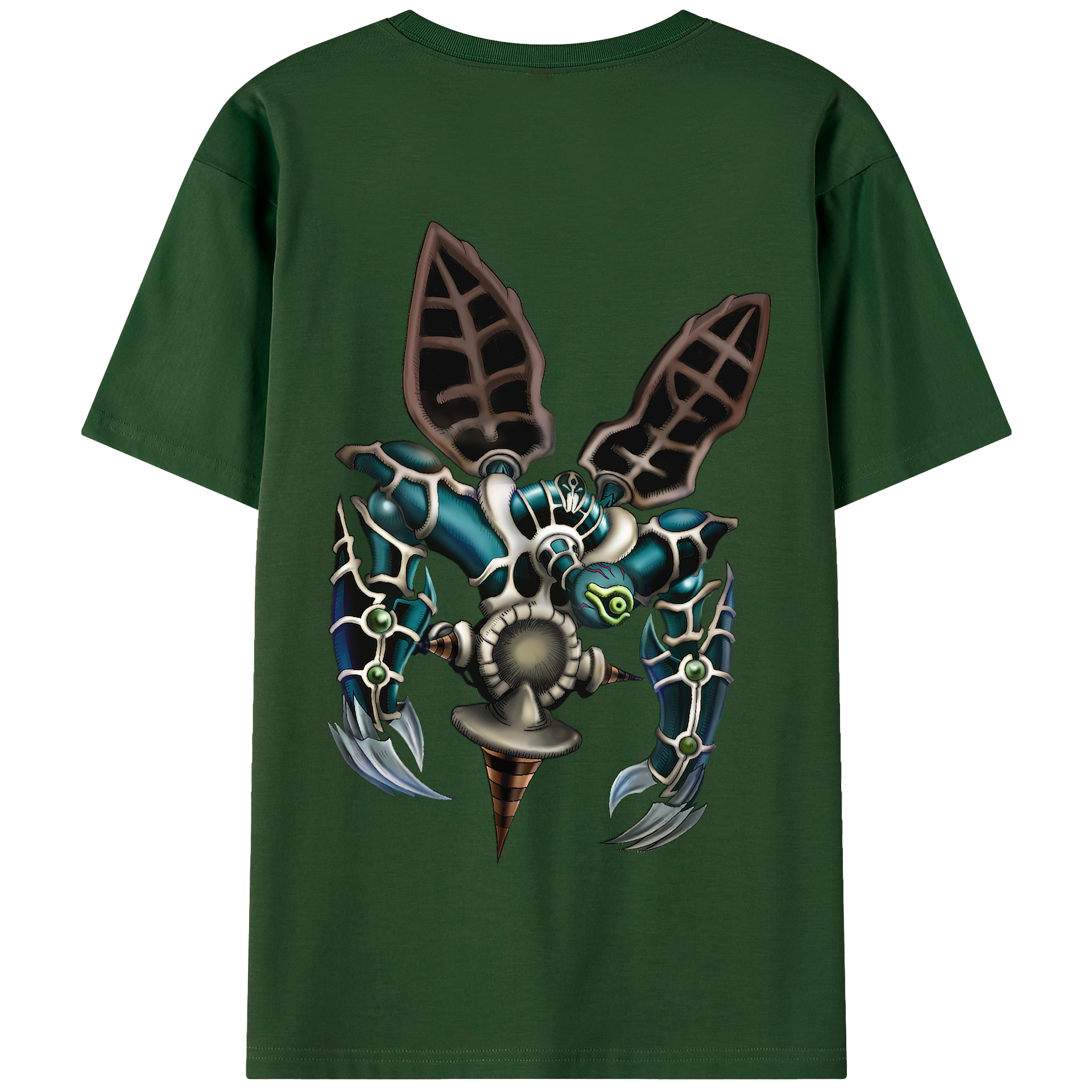 （画像用） 遊☆戯☆王 Yu-Gi-Oh! 綿100％半袖Tシャツ（背面プリント）